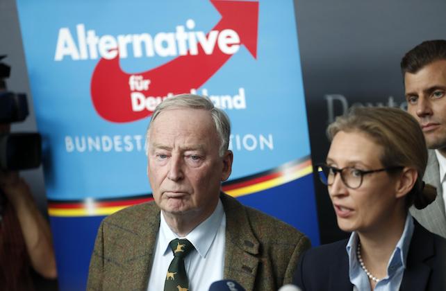 First parliamentary group meeting of the AfD