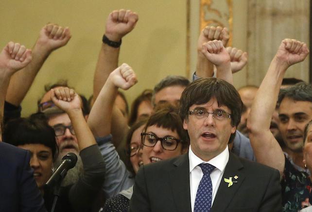 UIGDEMONT INCRIMINATO PER RIBELLIONE, LUI FUGGE IN BELGIO