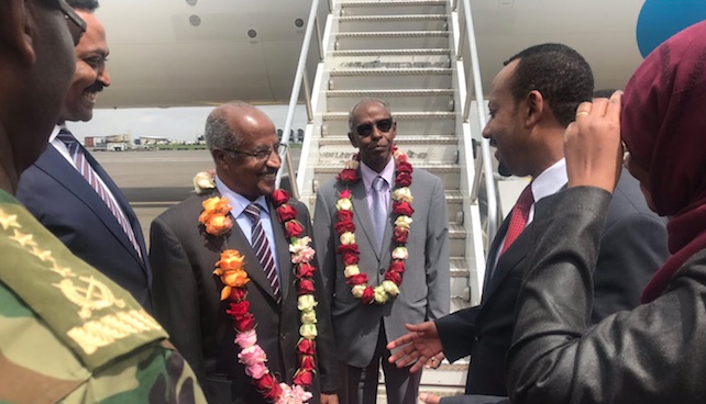 Etiopia ed Eritrea si incontrano per la prima volta dopo 20 anni