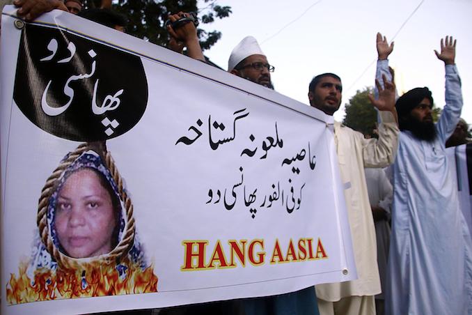 pakistan asia bibi proteste