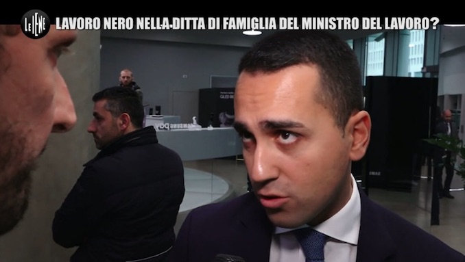 Di Maio Il Ministro Del Lavoro Nero In Ostaggio Delle Iene Tempi