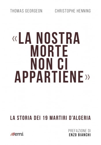 copertina del libro "La nostra morte non ci appartiene"