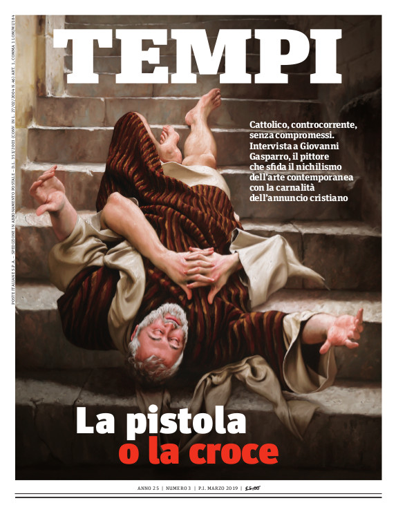 Copertina del numero di marzo 2019 di Tempi