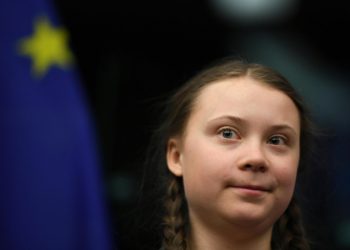 Greta Thunberg al Parlamento europeo