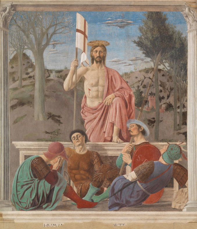 La Resurrezione di Cristo di Piero della Francesca (Sansepolcro)