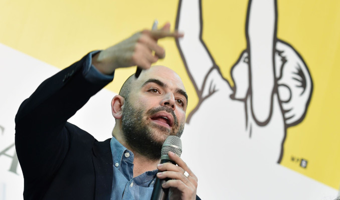 Roberto Saviano al Salone del libro di Torino