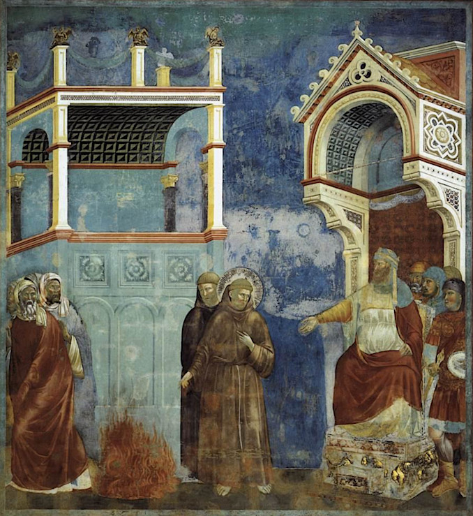 Giotto, San Francesco e il sultano