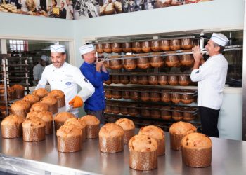 I panettoni della Pasticceria Giotto nel carcere di Padova