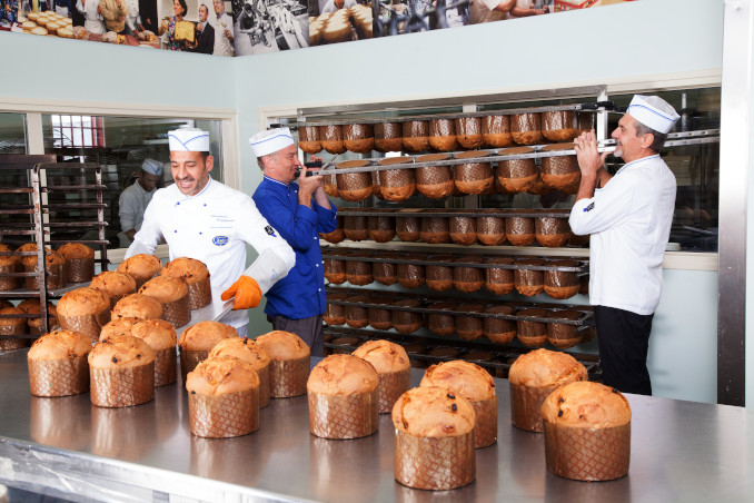 I panettoni della Pasticceria Giotto nel carcere di Padova