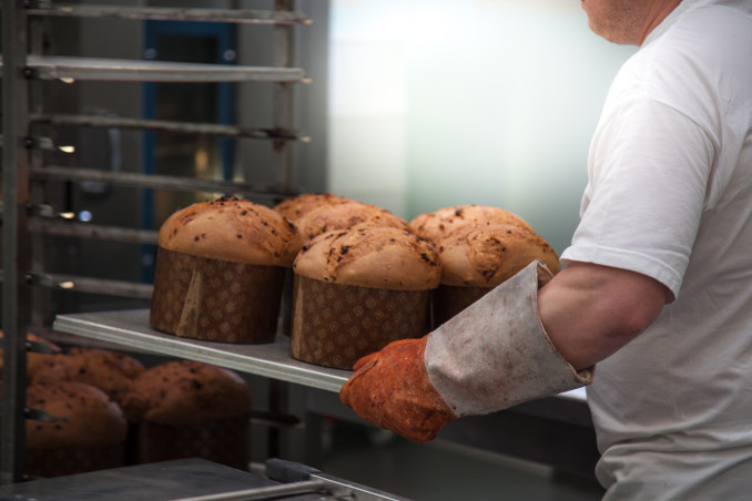 I panettoni della Pasticceria Giotto nel carcere di Padova