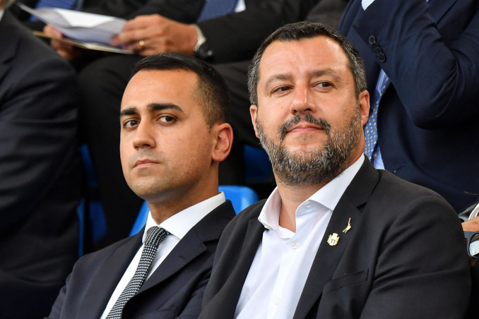 Luigi Di Maio e Matteo Salvini