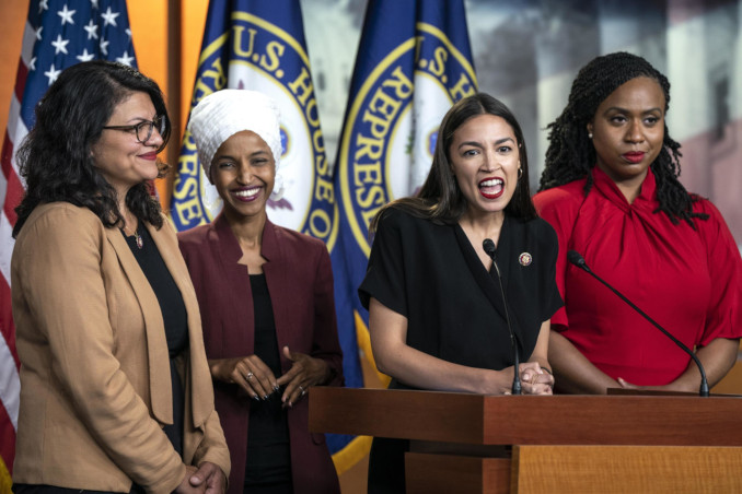 The Squad: Tlaib, Omar, Ocasio-Cortez, Pressley