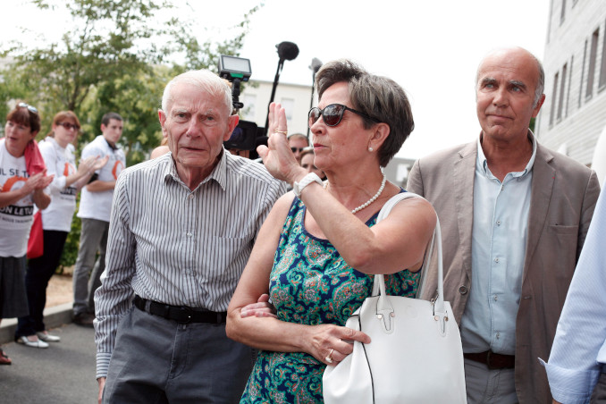 Viviane e Pierre, genitori di Vincent Lambert