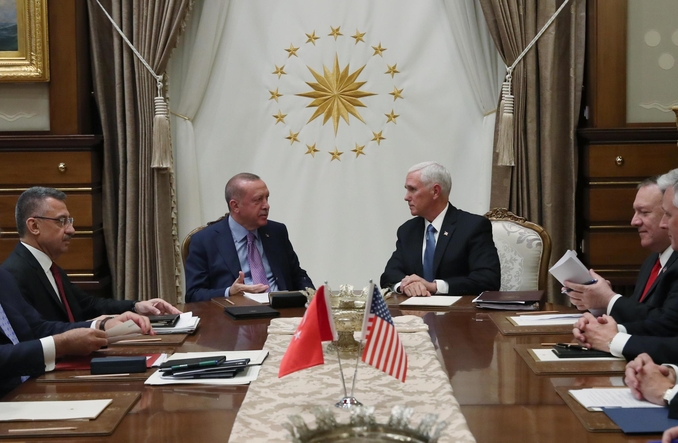 pence erdogan turchia usa