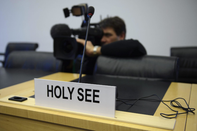 Poltrona vuota dell'osservatore permanente della Santa Sede all'Onu