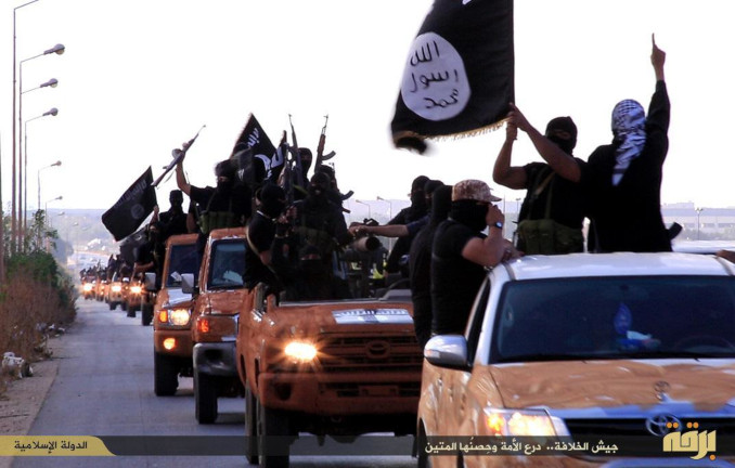 Schermata di un video dell'Isis
