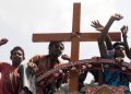 Protesta a Gojra nel 2009 contro la persecuzione dei cristiani pakistani