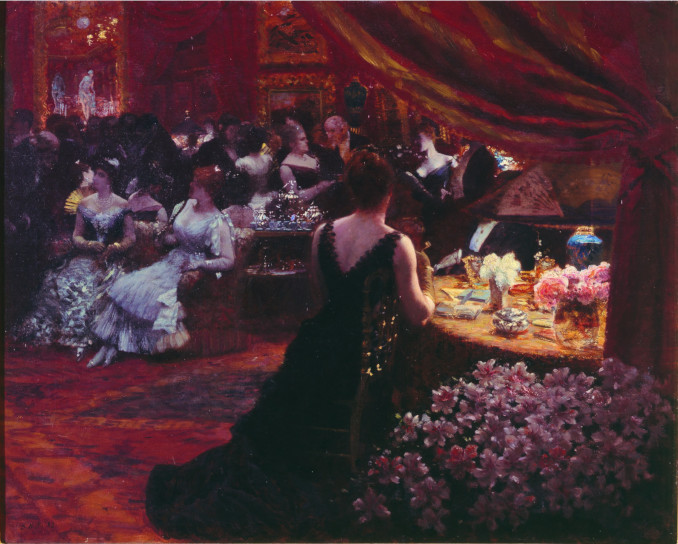 Giuseppe De Nittis, Il salotto della principessa Mathilde