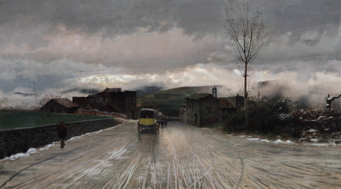 Giuseppe De Nittis, La traversata degli Appennini