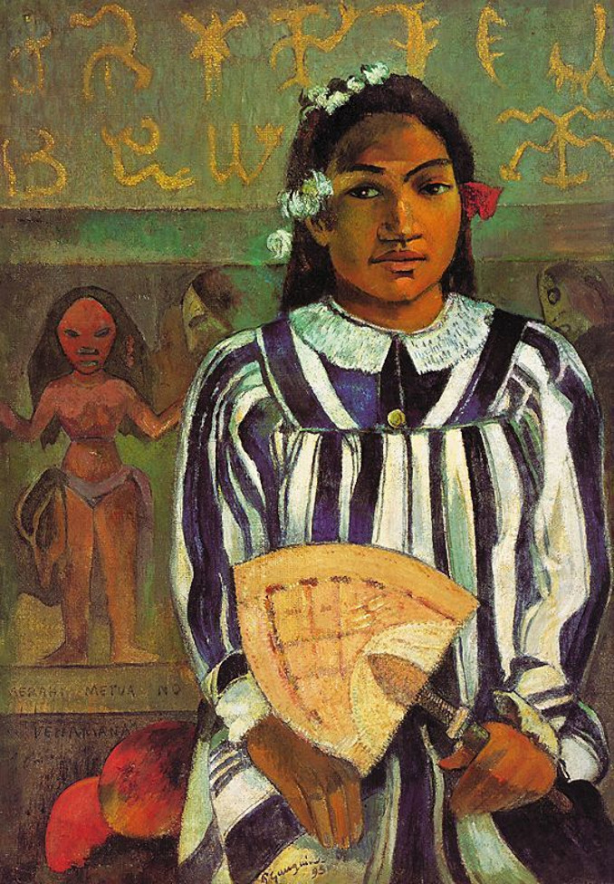 Merahi metua no Teha’amana, ritratto della moglie tredicenne di Paul Gauguin