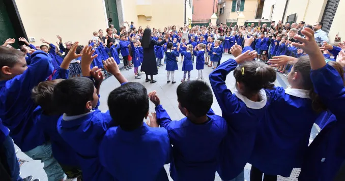 Alunni di una scuola paritaria