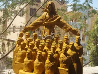statua memoriale martiri libia egitto