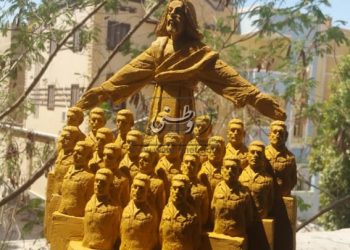 statua memoriale martiri libia egitto