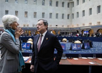 Christine Lagarde e Mario Draghi