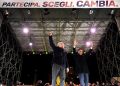 Beppe Grillo e Luigi Di Maio in campagna elettorale per il M5s