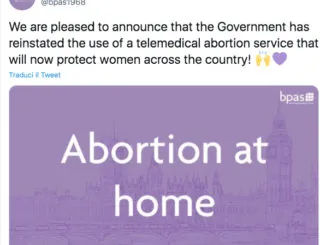 regno unito aborto coronavirus