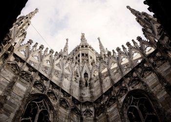 Uno scorcio del Duomo di Milano