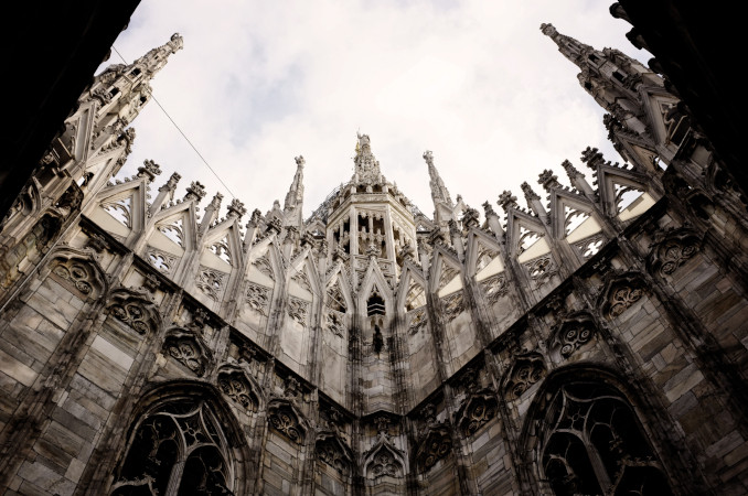 Uno scorcio del Duomo di Milano