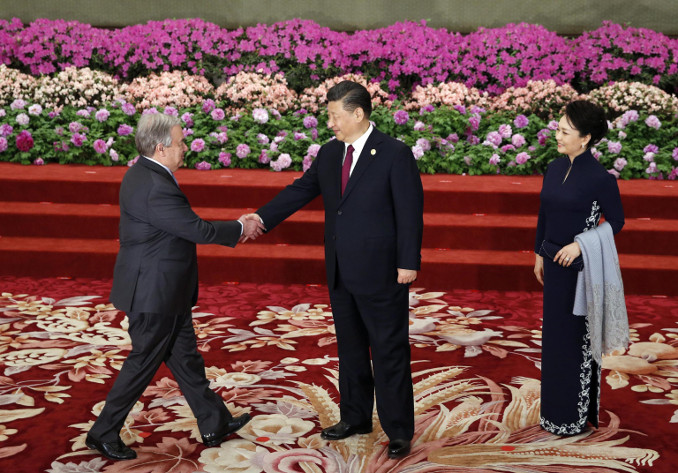 Il segretario generale Onu Antonio Guterres ricevuto a Pechino da Xi Jinping