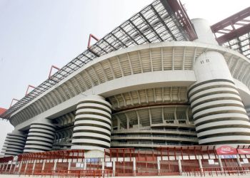 Lo stadio Meazza San Siro a Milano