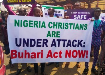 nigeria cristiani protesta