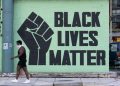 Murale di Black Lives Matter