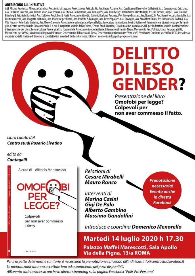 delitto di leso gender