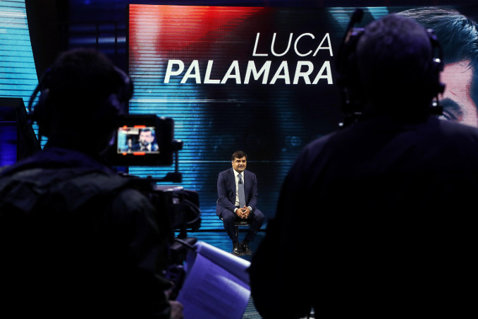 Luca Palamara intervistato da Giletti per La7