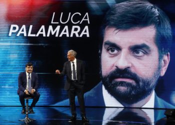 Luca Palamara ospite della trasmissione di Massimo Giletti su La7