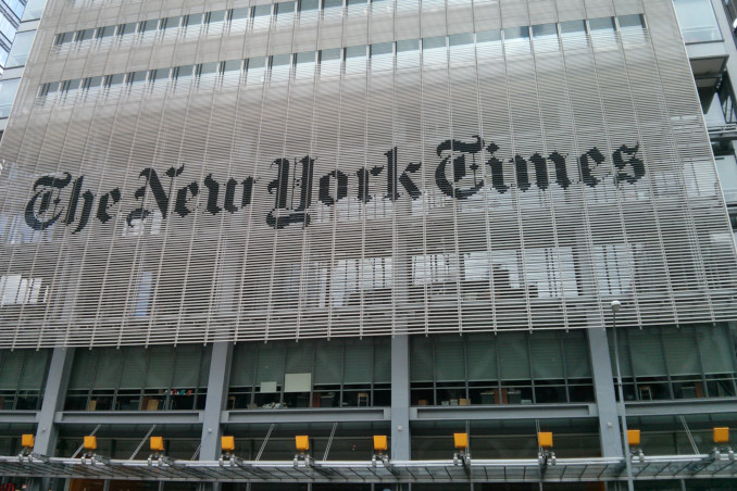 La sede del New York Times