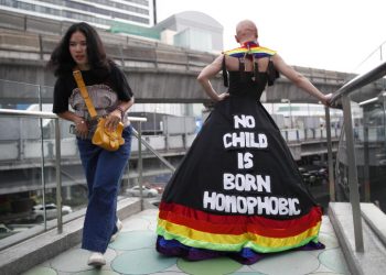 Manifestazione contro l'omofobia in Thailandia