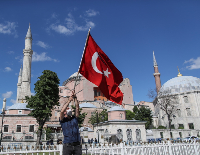 santa sofia moschea turchia