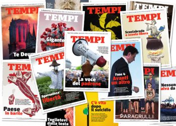 Copertine del mensile Tempi