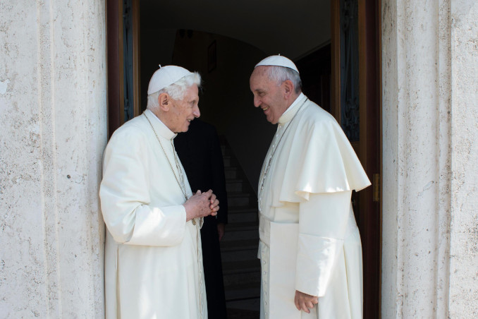 Benedetto XVI e papa Francesco