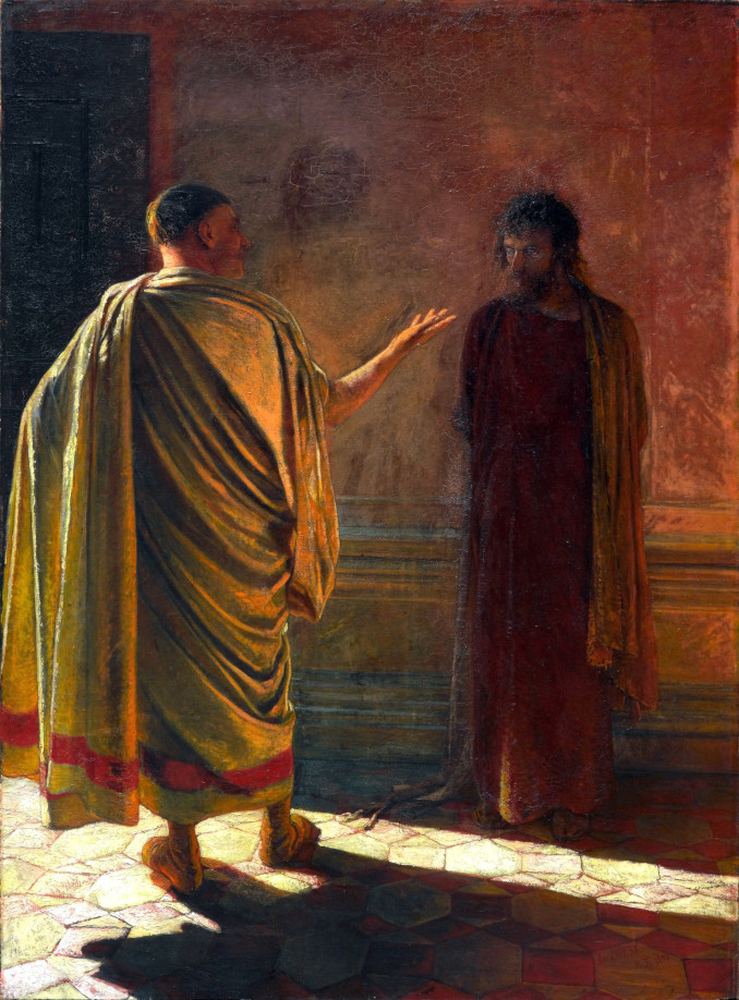 Che cos'è la verità? Cristo e Pilato, dipinto di Nikolaj Nikolaevič Ge