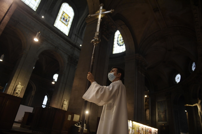 francia chiesa cristiani covid