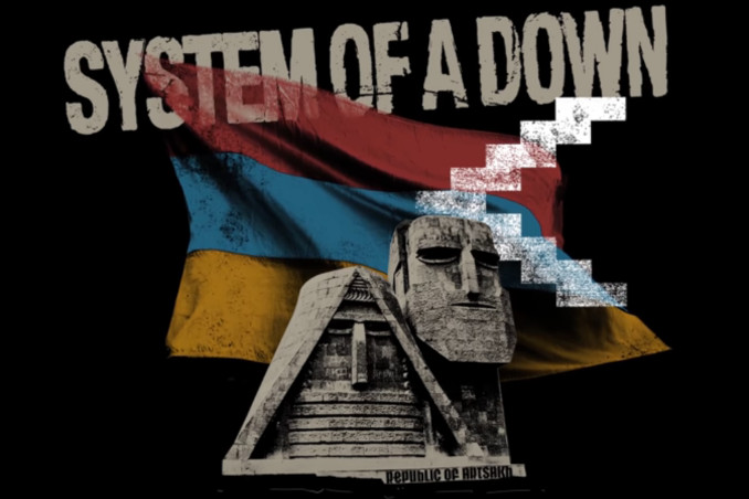 Immagine dal video di Genocidal Humanoidz dei System of a Down