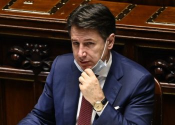 Giuseppe Conte in Parlamento