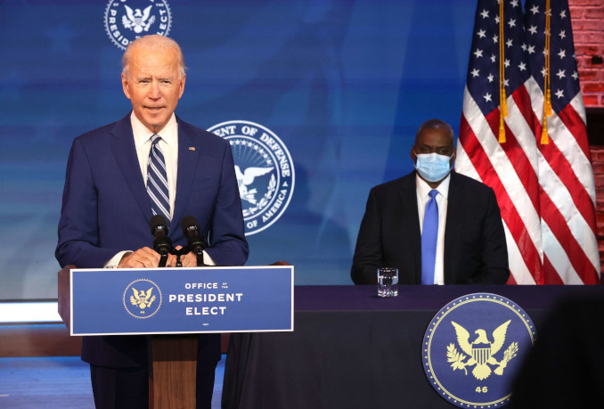 Joe Biden annuncia la nomina del generale Lloyd Austin a segretario della Difesa