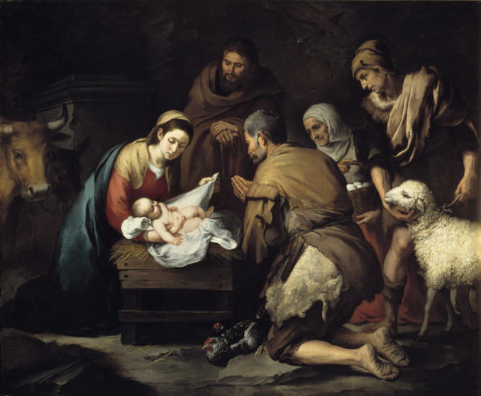 Adorazione dei pastori di Bartolomé Esteban Murillo